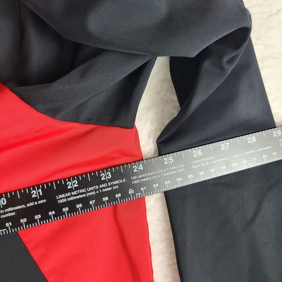 Under Armour Jacket Sweater Mens Large Black‎ Red Full Zip Pocket Tech Golf - Picture 6 of 11